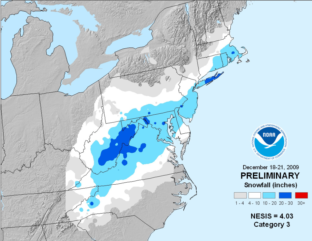 Major New Jersey Snow Storms | WeatherNJ.com