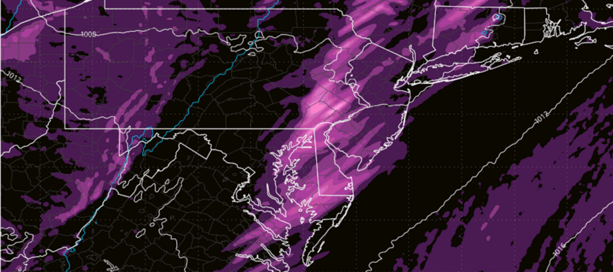 Remnant Beryl Energy Approaches NJ