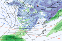 Light Snow and Gusty Winds Detected