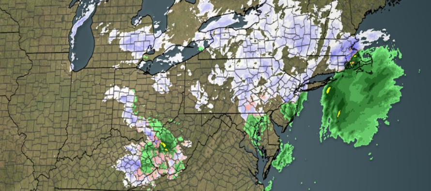 Light Snow Event Underway