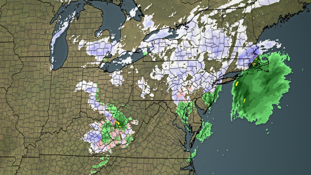 Light Snow Event Underway