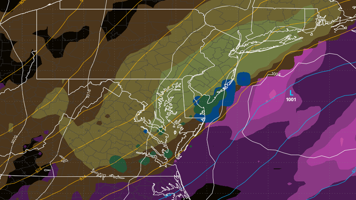 Sunday Snowstorm Chances Increasing