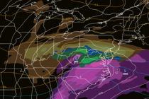 Heaviest Snow Targeting SNJ Monday