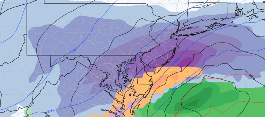 Snowstorm Chances Increasing for Wed-Thurs